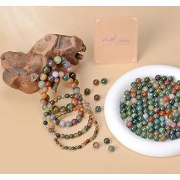 Handmade Gemstone Stretch Bracelet for Healing Lifestyle