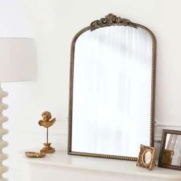 Elegant Vintage Arched Mirror for Timeless Spaces