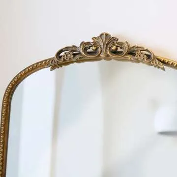 Elegant Vintage Arched Mirror for Timeless Spaces