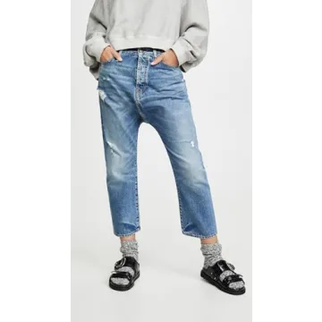 R13 Women's Tailored Drop Denim for Unique Comfort