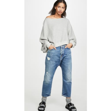 R13 Women's Tailored Drop Denim for Unique Comfort