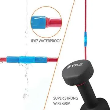 Wirefy 150 PCS Heat Shrink Butt Connectors for Reliable Splices