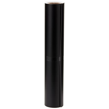Turner Moore Matte Black Vinyl Adhesive Roll 12" x 15 FEET for Crafting and More