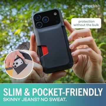 Smartish iPhone 17 Pro Wallet Slayer – Slim Card Holder