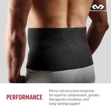 McDavid Waist Trainer for Men, Back Support & Comfort