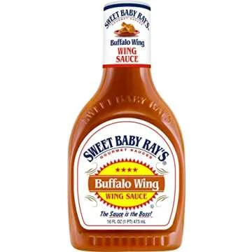 Sweet Baby Ray's Gourmet Barbecue Marinade & Sauces 16fl oz Gluten Free (Buffalo Wing Sauce, 16 Ounc...