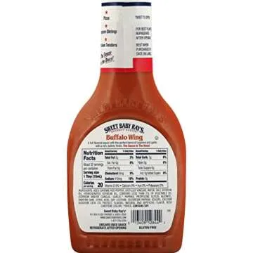 Sweet Baby Ray's Gourmet Barbecue Marinade & Sauces 16fl oz Gluten Free (Buffalo Wing Sauce, 16 Ounce (Pack of 2))