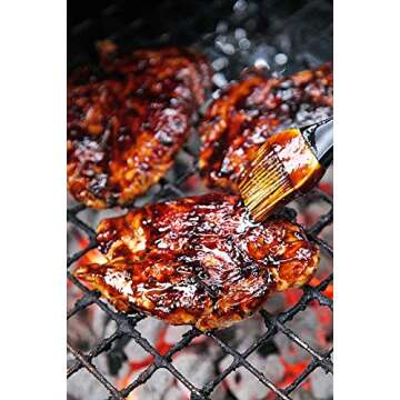 Kosmos Q OP X-1 Secret BBQ Sauce - 15.5 Oz Bottle for Award-Winning BBQ & Marinades - Thick Barbecue Sauce for Tender & Juicy Meat (OP X-1 Secret)