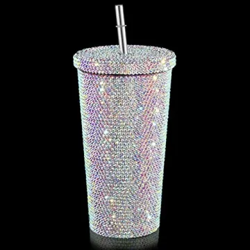 Stylish Bling Diamond Tumbler for Hot & Cold Drinks