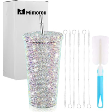 Stylish Bling Diamond Tumbler for Hot & Cold Drinks