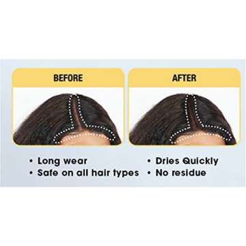 EBIN NEW YORK Tinted Lace Aerosol Spray 3pack – Cool Deep Brown 2.7 Oz/ 80 mL | Quick Dry, No Residue, Even Application, Matching Skin Tone, Natural Look