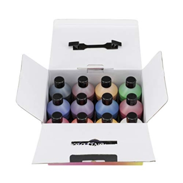 Creative Inspirations Acrylic Paint Set - 12 Vivid Colors