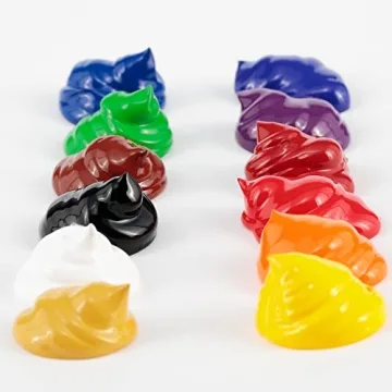 Creative Inspirations Acrylic Paint Set - 12 Vivid Colors