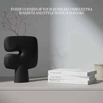 ELEMA Stylish Decorative Book Set for Home Decor