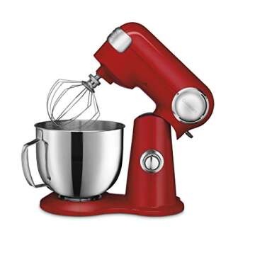 Cuisinart Stand Mixer 12 Speed 5.5 Quart Ruby Red