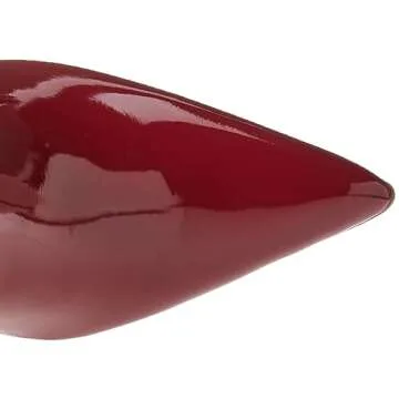 The Drop Women's Gemini Tall Heeled Boot Dark Red, 8