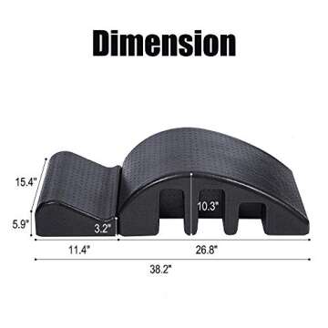 Real Relax Pilates Spine Supporters, Pilates Spine Corrector for Personal Training