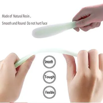 Face Mask Brush Mixing Bowl Set 4 in 1 DIY Facial Mask Mixing Tool Kit with Hair Band Facial Mask Bowl Mask Stick Spatula Silicone Face Mask Brush Lady face Skin Care Mask Mixing Tool Set (Set of 4)