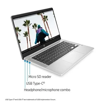 HP 2020 Flagship 14" Chromebook - Renewed Laptop