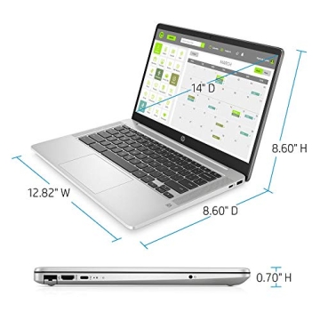 HP 2020 Flagship 14" Chromebook - Renewed Laptop