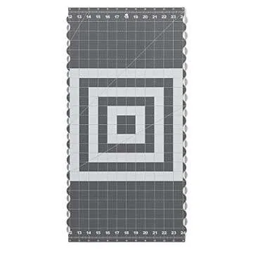 Fiskars 24" x 36" Folding Cutting Mat for Travel and Storage - Fabric and Sewing Craft Projects - Self-Healing Mat - Gray