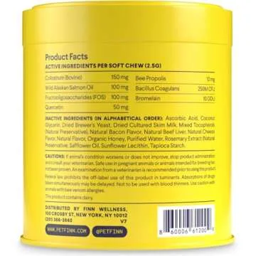 Finn Allergy & Itch Chews for Dogs - Allergy Relief & Support