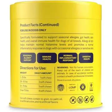 Finn Allergy & Itch Chews for Dogs - Allergy Relief & Support