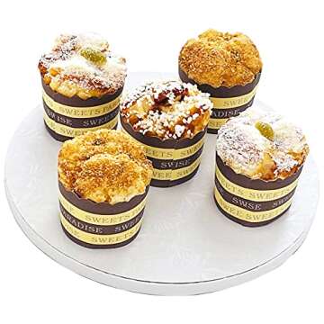 10 Inch Cake Drum - Premium White Cake Boards for Every Occasion