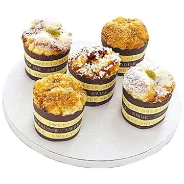 10 Inch Cake Drum - Premium White Cake Boards for Every Occasion