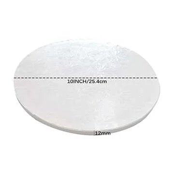 10 Inch Cake Drum - Premium White Cake Boards for Every Occasion