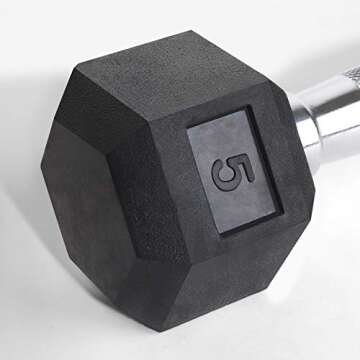 LIONSCOOL Hex Dumbbell (5LB Pair)