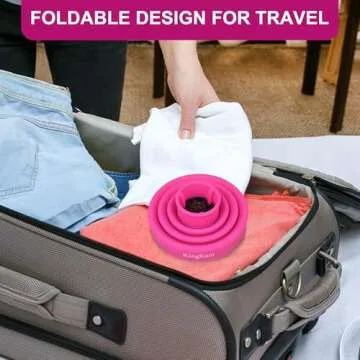 Collapsible Silicone Hair Dryer Diffuser for Travel