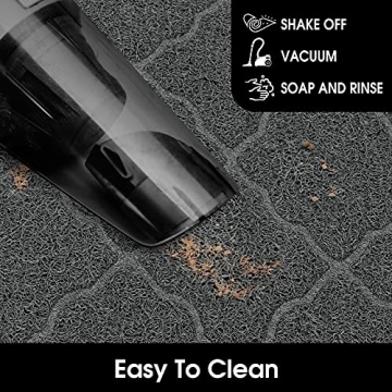 HOMEIDEAS Waterproof Non-Slip Door Mat for All Occasions