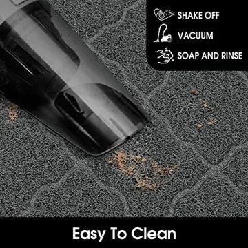 HOMEIDEAS Waterproof Non-Slip Door Mat for All Occasions