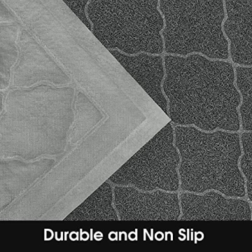 HOMEIDEAS Waterproof Non-Slip Door Mat for All Occasions