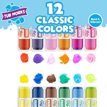 Tub Works® Bath Paint Sticks™ for Creative Bath Time Fun