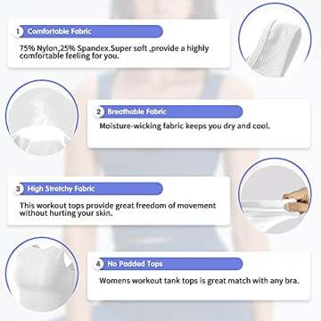 Stylish Reversible Workout Crop Tank for Women