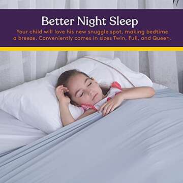 Comfortable Sensory Bed Sheet for Kids - Breathable & Adjustable