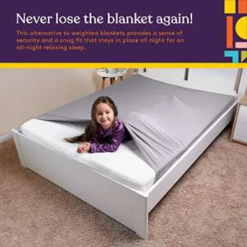 Comfortable Sensory Bed Sheet for Kids - Breathable & Adjustable