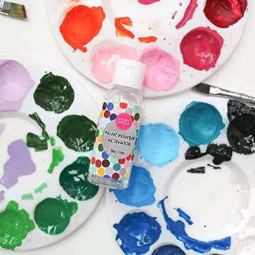 Sweet Sticks Edible Paint Powder Food Coloring for Oil-Based Food; 5 Grams Magnolia