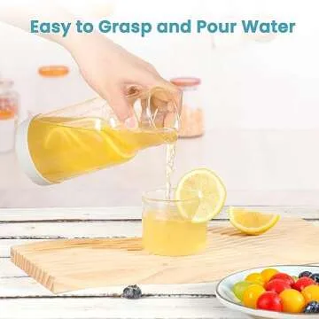 Wikapy Bedside Carafe Set for Hydration in Style