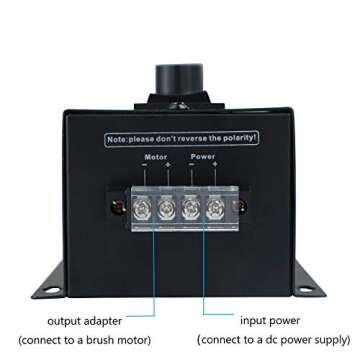 L&Z 6-90V DC Motor Speed Controller 15A PWM Module