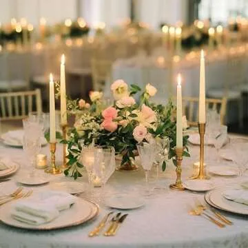 Jaoruizer Flameless Taper Candles - 24 Pcs LED Set