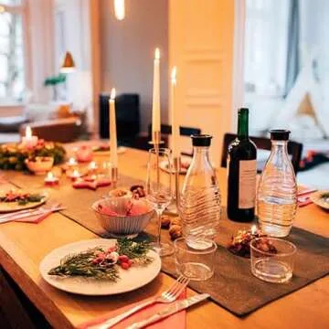 Jaoruizer Flameless Taper Candles - 24 Pcs LED Set