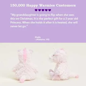 Warmies Unicorn Microwavable Comfort Plush Toy