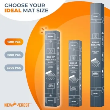 Newverest Jigsaw Puzzle Mat for Easy Puzzle Management