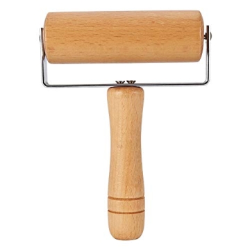 Watris Veiyi Small Rolling Pin – Ergonomic Wooden Dough Roller for Easy Baking