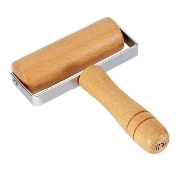 Watris Veiyi Small Wooden Rolling Pin for Effortless Baking