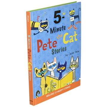 Pete the Cat: 5-Minute Pete the Cat Stories: 12 Groovy Stories in 1 Book