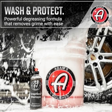 Adam's Graphene Car Wash Shampoo - Powerful Cleaner & Protection